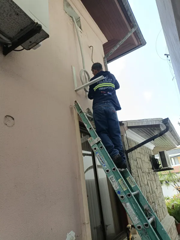 Instalación en casa de dos pisos